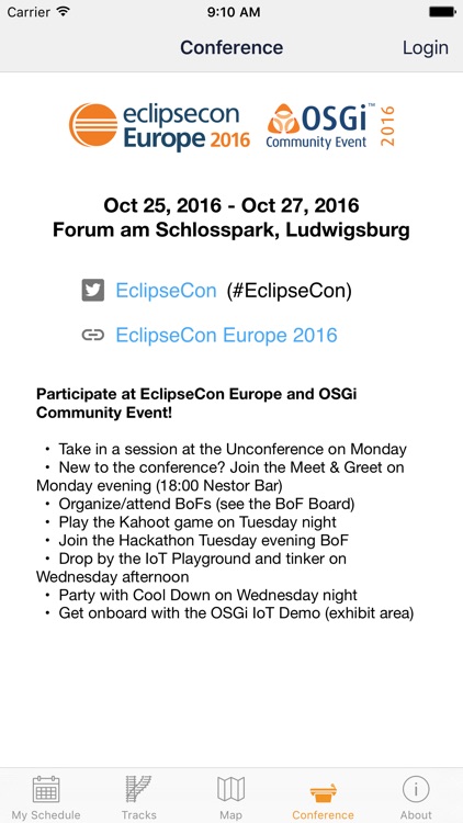 EclipseCon Europe screenshot-4