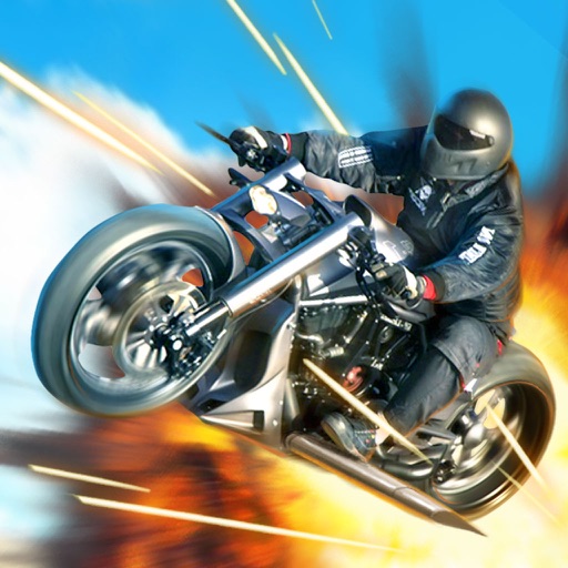 Drive Flying Moto Bike 3D Simulator iOS App