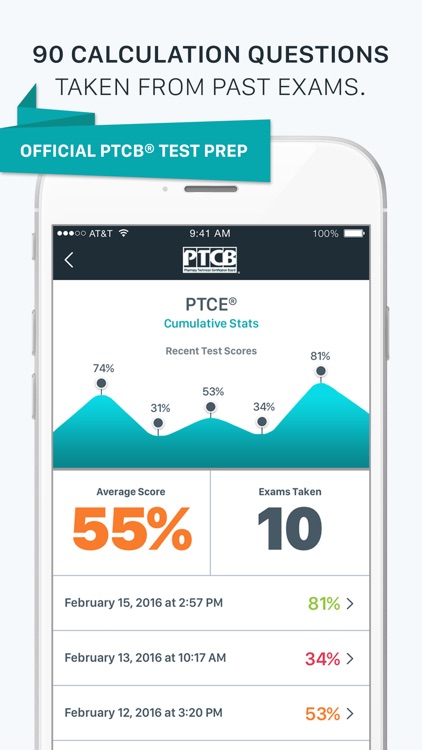 Official PTCB® Calculations Practice Questions