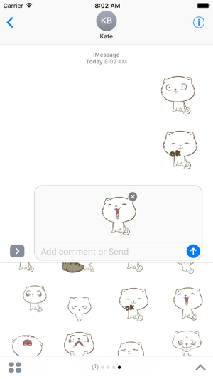 Cute Cat - Animated Cats Stickers And Emoticons(圖2)-速報App