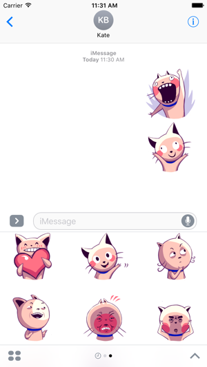 ‎RageCat - Hilarious Meme Inspired Stickers! Screenshot