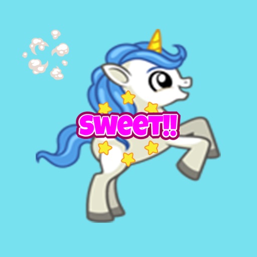 My Little Unicorn Rainbow Runner Dash Icon