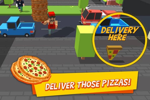 Pizza Street – Deliver that pizza! screenshot 2