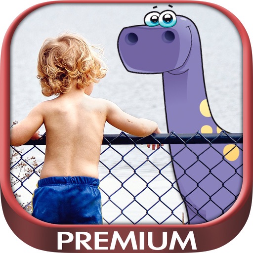 Your photo with dinosaurs - Premium icon