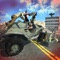 You have to kill the zombies with your monster cars which are fully loaded with the armor