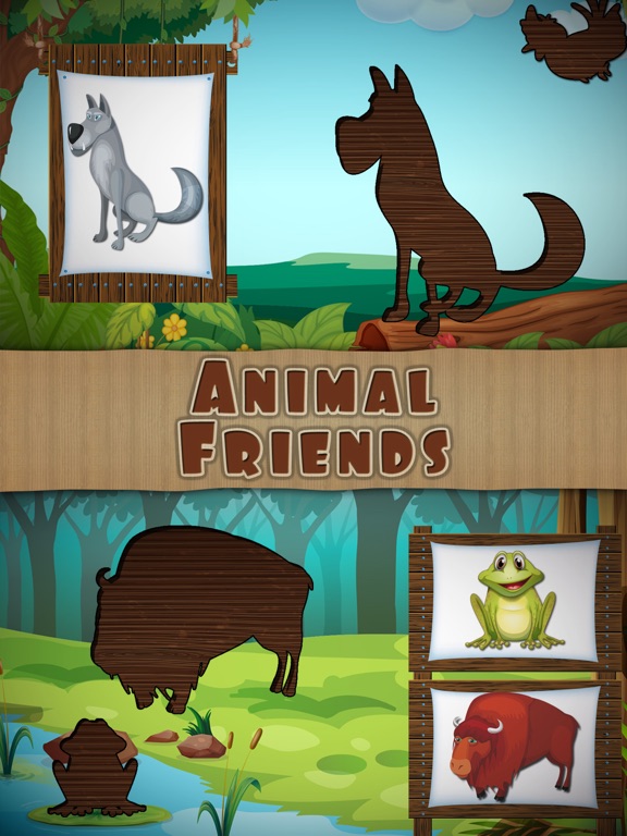 Animal Puzzles Games: Kids & Toddlers free puzzle screenshot 2