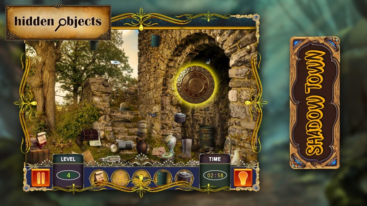 Shadow Town Free Search Find HIdden Objects Game