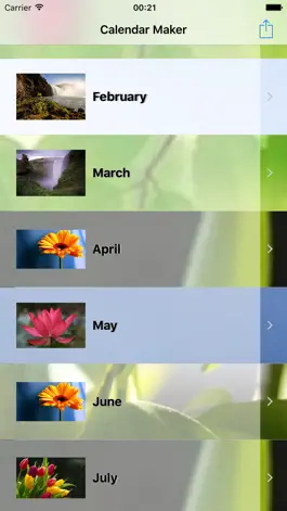 Game screenshot Calendar Maker 2017 - Create Photo Calendar as PDF apk