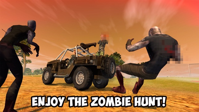 Zombie Hunting: Car Safari 3D Full(圖1)-速報App