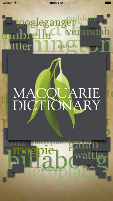 Macquarie Complete Australian Dictionary Screenshot 1