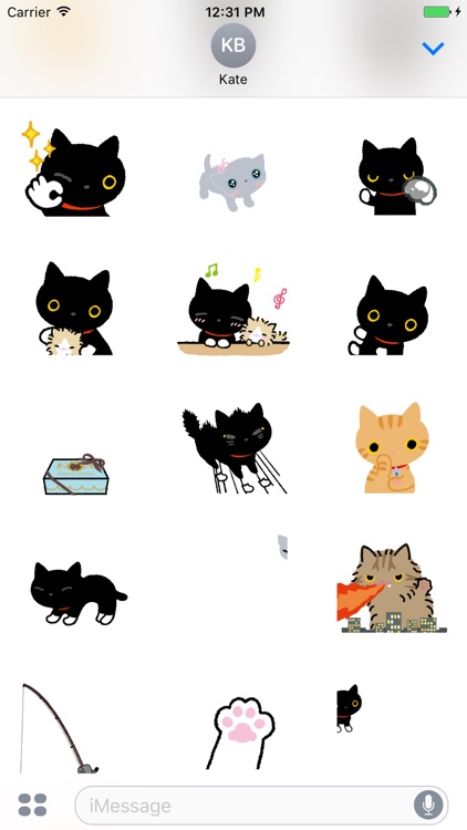 Stupid Cat Animated Stickers