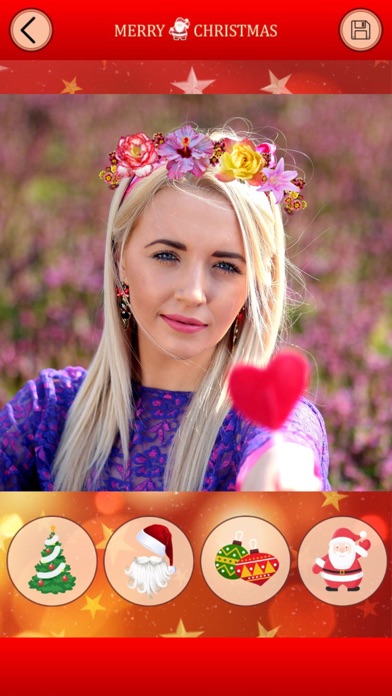 Funny Face - New Year, Christmas Photo Stickers screenshot 4