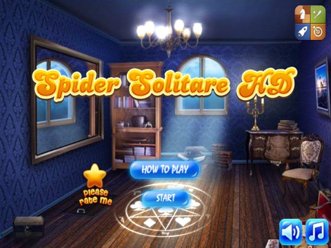 *Spider Solitaire HD screenshot 2