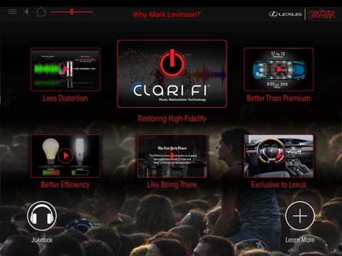 Mark Levinson for Lexus screenshot 2