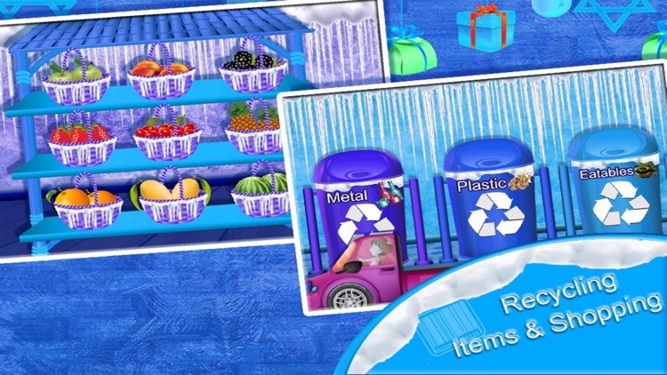 Ice Princess Supermarket Shopping – Girl Supermarket Simulator for grocery & cash register store