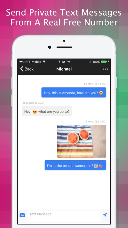 Texting Shield - Private Phone Number for Texting