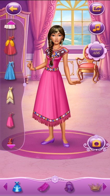 Dress Up Princess Pocahontas screenshot-4