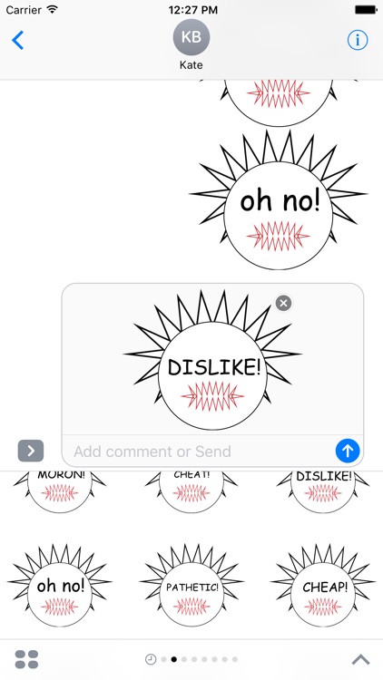 Angry Awful Face Emoji - Dislike Everything App screenshot-4