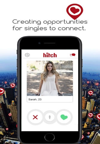 Hitch Dating - Where Singles Check-in screenshot 3