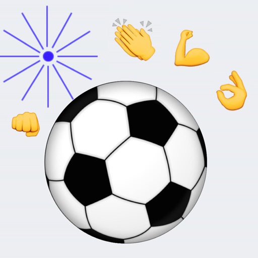 Messenger Soccer Flick Field Game: Goal Football Icon