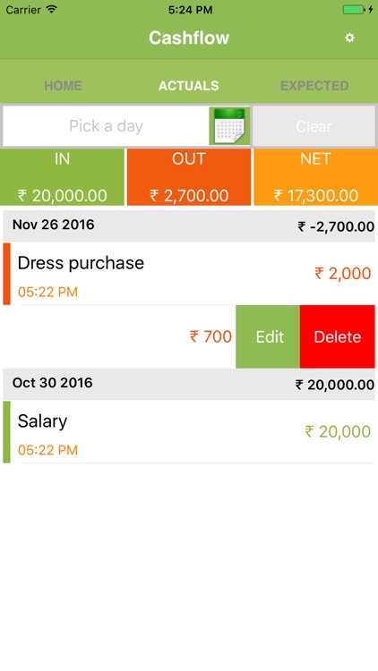 Cashflow - Simplified