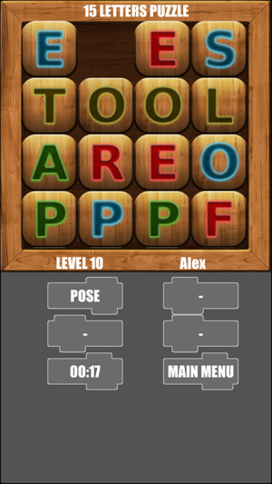 15 Letters Puzzle(圖5)-速報App