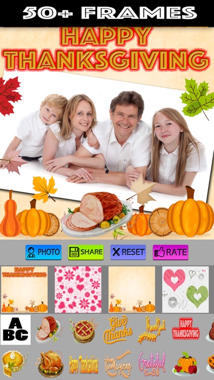 Thanksgiving Picture Frames