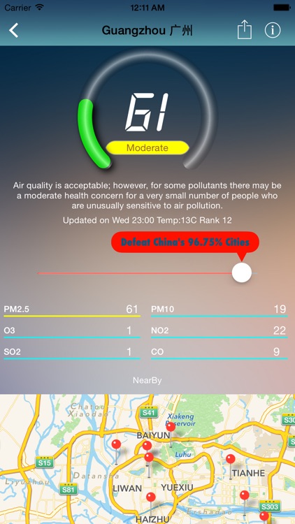 iAirQuality-global pm2.5,pm10