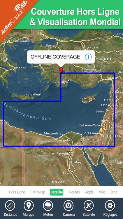 Mediterranean South East HD - GPS Map Navigator screenshot-4