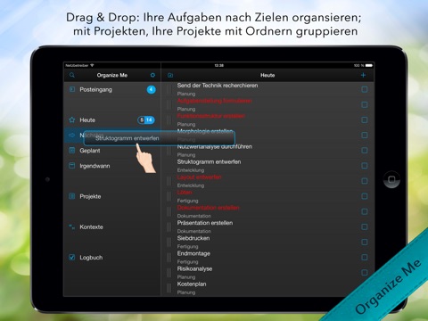Organize Me for iPad screenshot 4