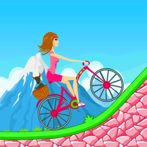 Biker Girl Cycling Racing iOS App