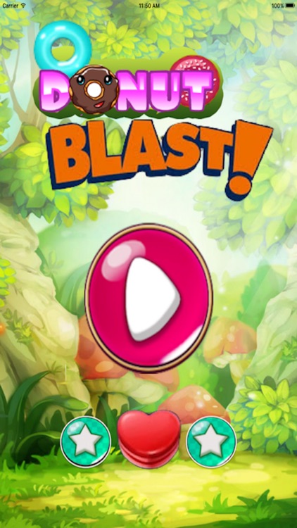 Donut Cookie Stars Blast-Best Gummy Games For Fun