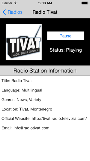 Montenegro Radio Live Player (Montenegrin)(圖2)-速報App