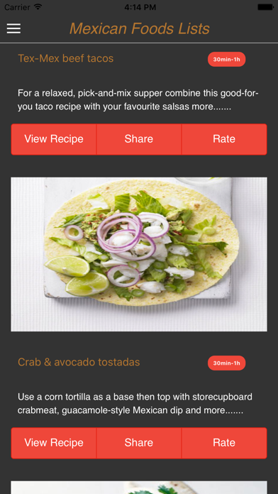 How to cancel & delete Typical Mexican foods from iphone & ipad 1