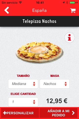 Telepizza - Comida a domicilio screenshot 3