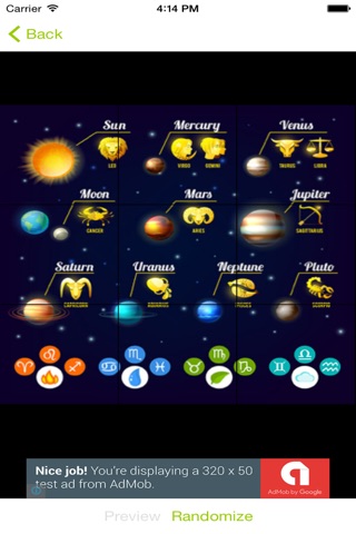 Milky Way! Solar System Planet Games For Kids Free screenshot 2