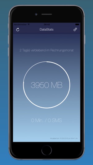 DataStats - Dein Datenverbrauch mit Today-Widget(圖1)-速報App