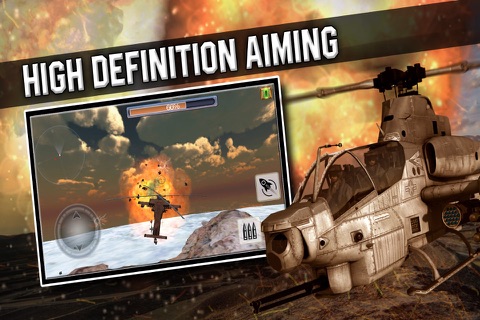 Apache Sky Force - 3D Helicopter screenshot 2