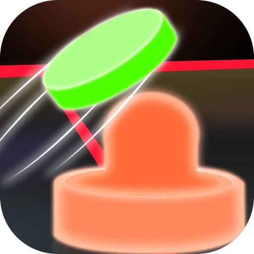 Game On Glow Pucks PRO! - A Fast Touch Bouncing Hockey Showdown icon