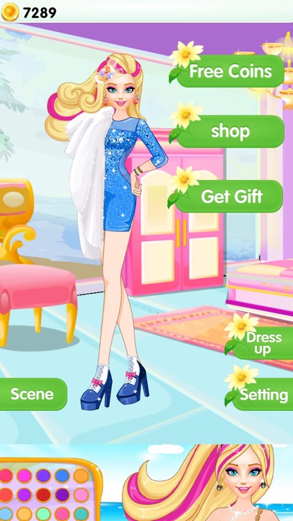 Summer Beauty Salon-Girl Makeup Plus Games