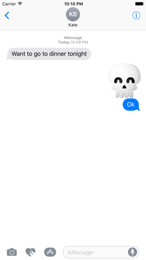 Skully Emoji Stickers(圖2)-速報App