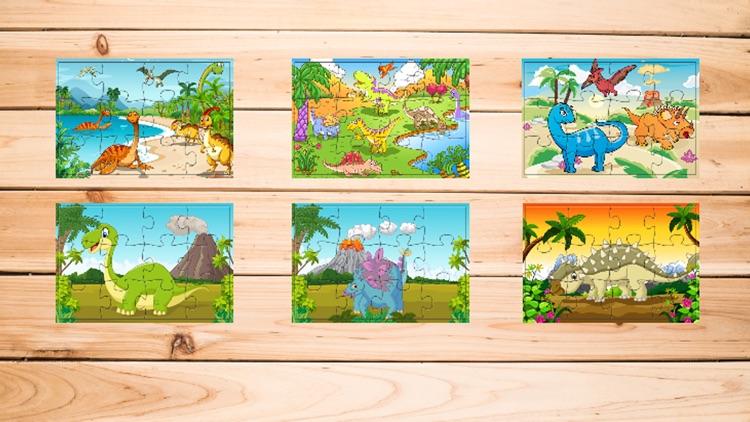 Toddler Animal Puzzle Dinosaurs HD