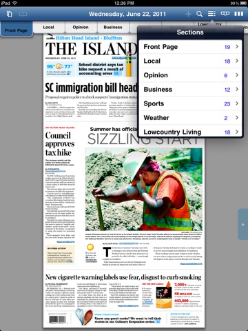 The Island Packet E-Edition screenshot 3