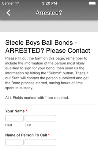 Steele Boys Bail Bonds screenshot 2