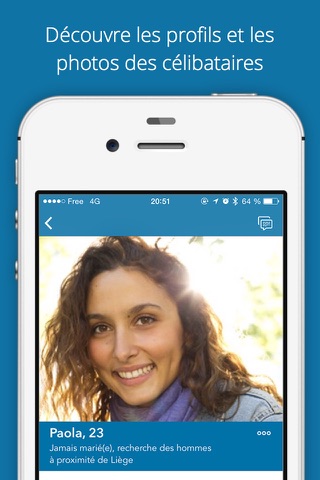Lovia - Chat et rencontre des célibataires à proximité screenshot 2