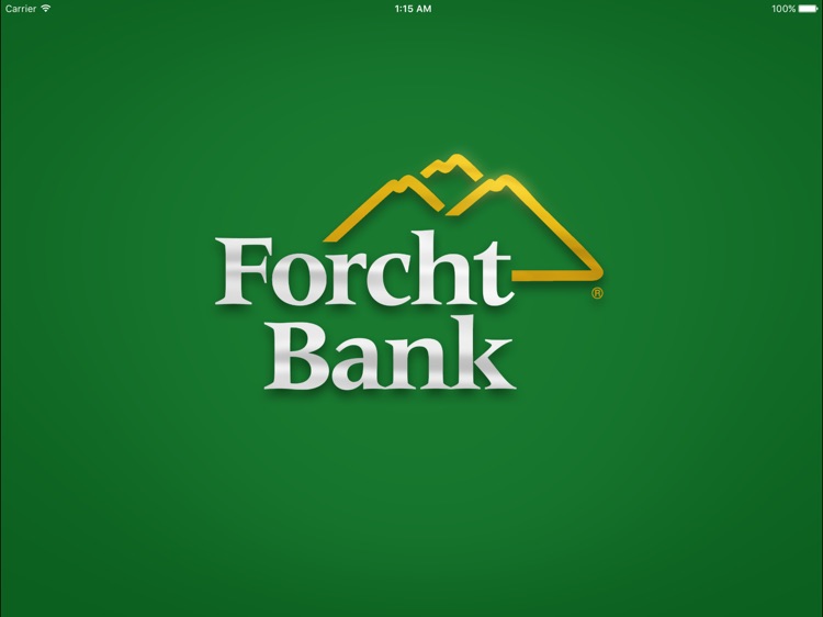 Forcht Bank Mobile Banking for iPad