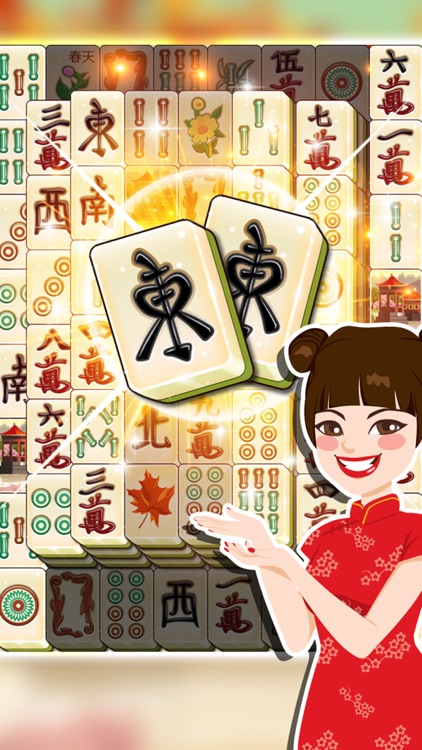 Mahjong Fall 3D - Classic Chinese Mahjongg Puzzle