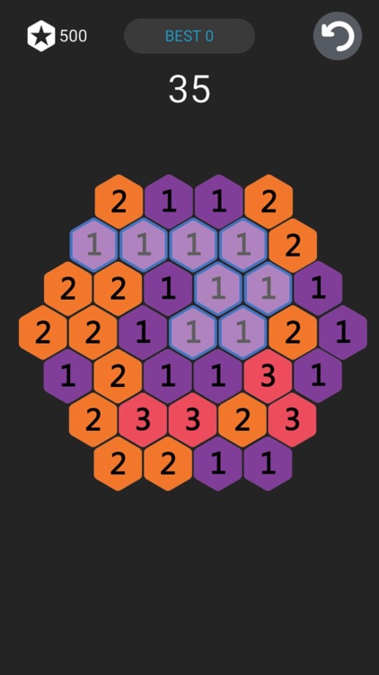 Make Star - Hexagon puzzle game