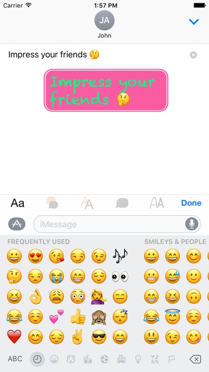 Message Maker - Custom Text Stickers screenshot-4