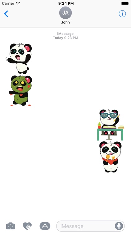 Kute Panda Sticker